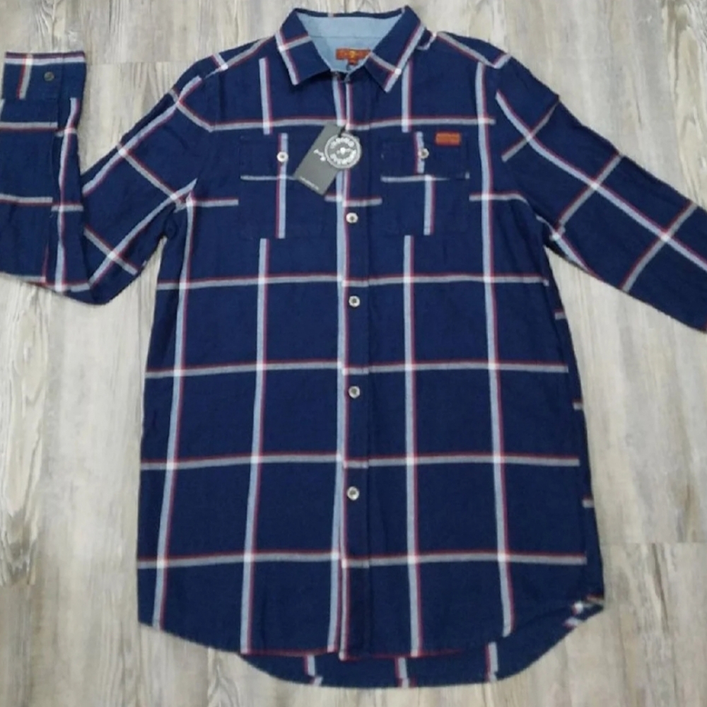 7 For All Man Kind Button Up
